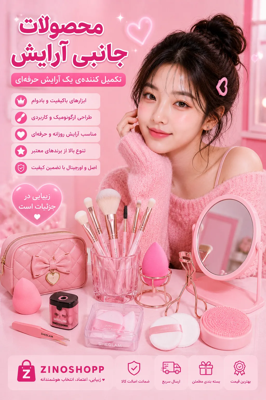 خرید لوازم جانبی آریشی